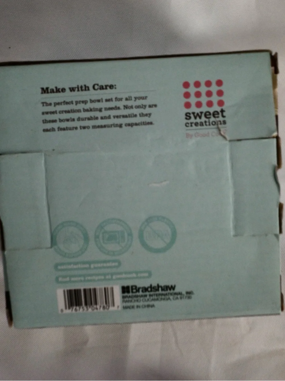 T.J.Maxx Sweet Creations 5-Piece Prep measuring Bowl Set in Mint and New Measuri